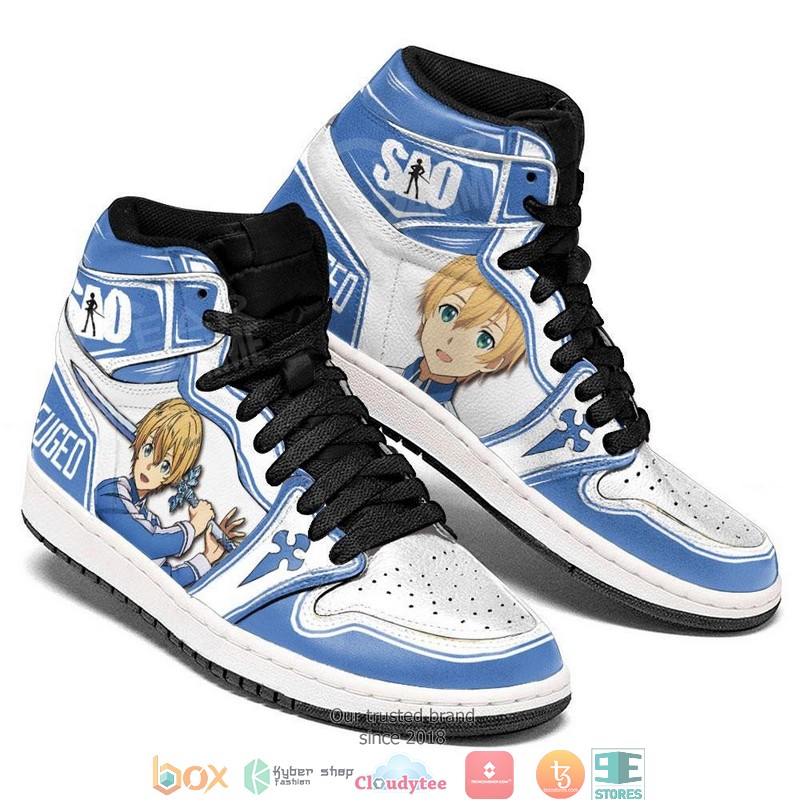 SAO_Eugeo_Anime_Sword_Art_Online_Air_Jordan_High_top_shoes_1