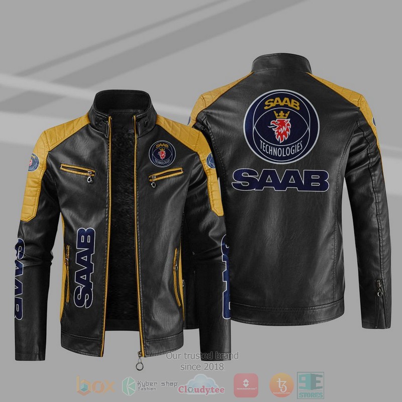 Saab_Automobile_Block_Leather_Jacket_1