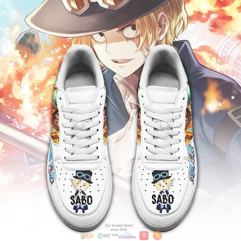 Sabo_Anime_One_Piece_Nike_Air_Force_shoes_1