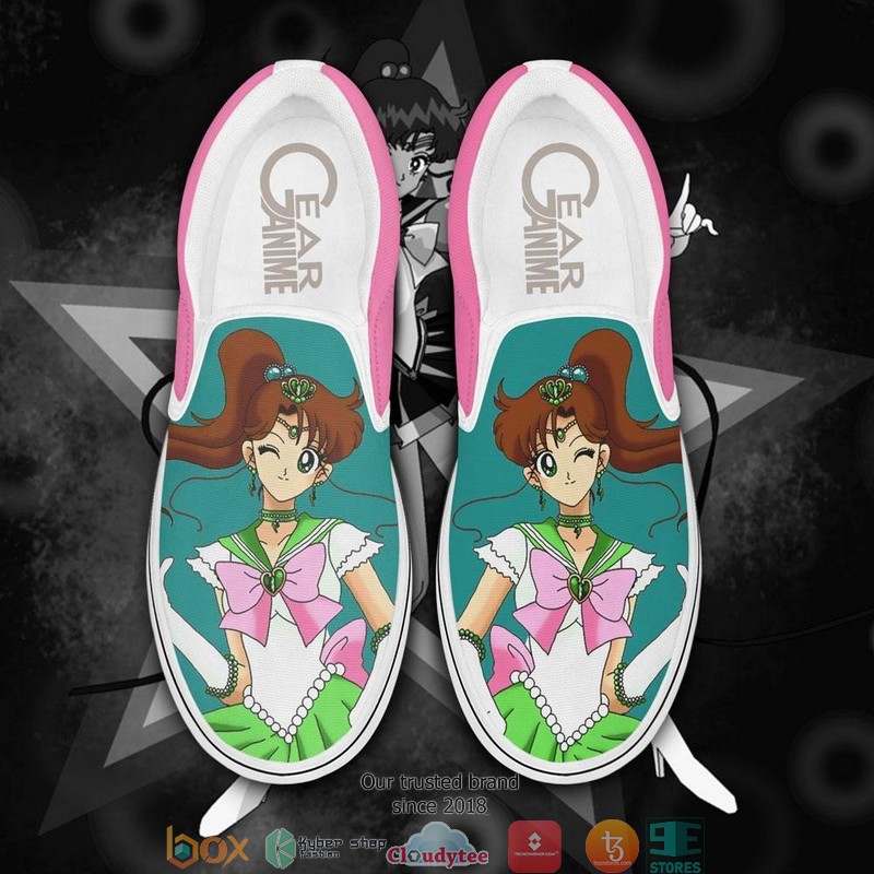 Sailor_Jupiter_Sailor_Anime_Slip_On_Sneakers_Shoes