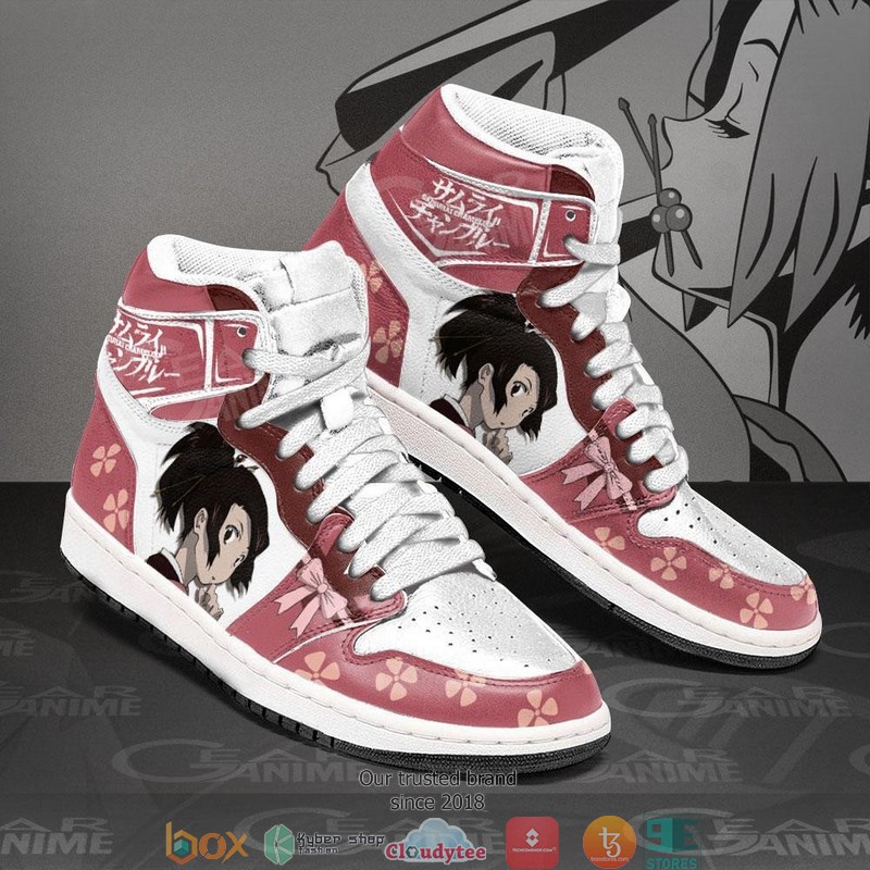Samurai_Champloo_Fuu_Anime_Air_Jordan_High_top_shoes_1