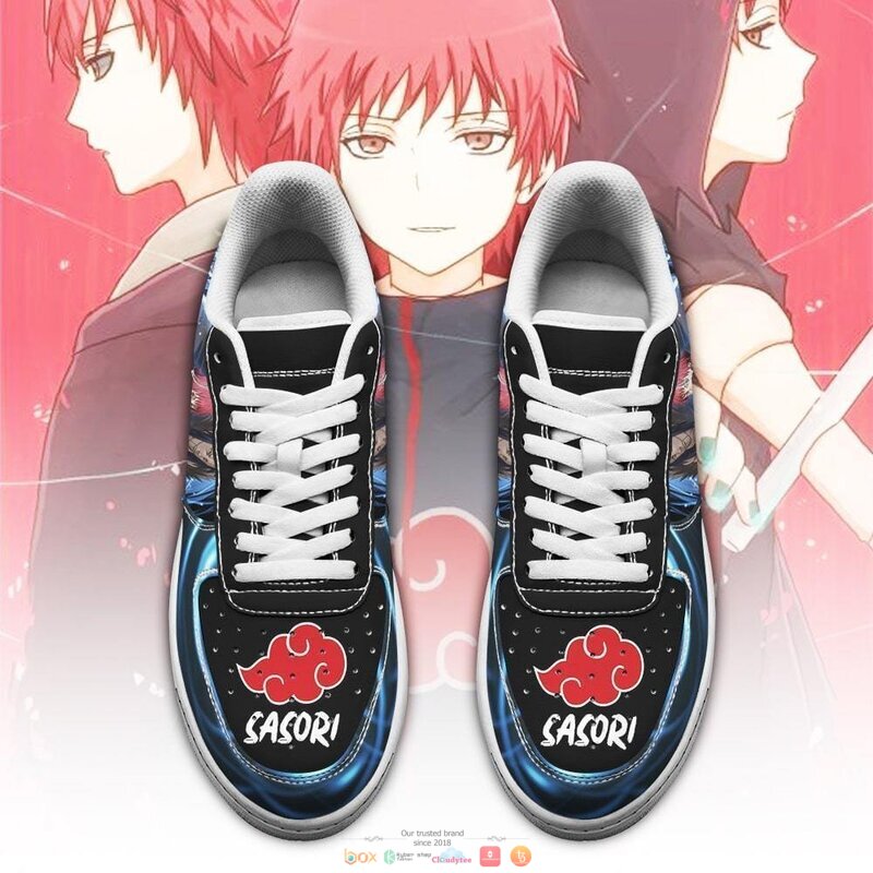 Sasori_Anime_Leather_Nike_Air_Force_Shoes_1