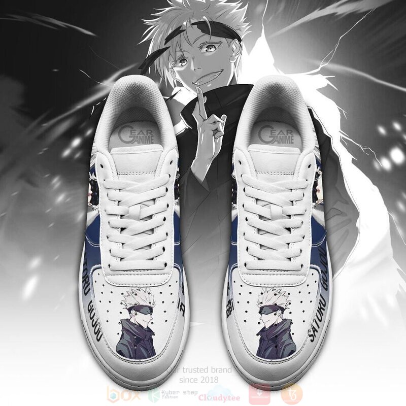 Satoru_Gojou_Jujutsu_Kaisen_Air_Anime_Nike_Air_Force_Shoes_1