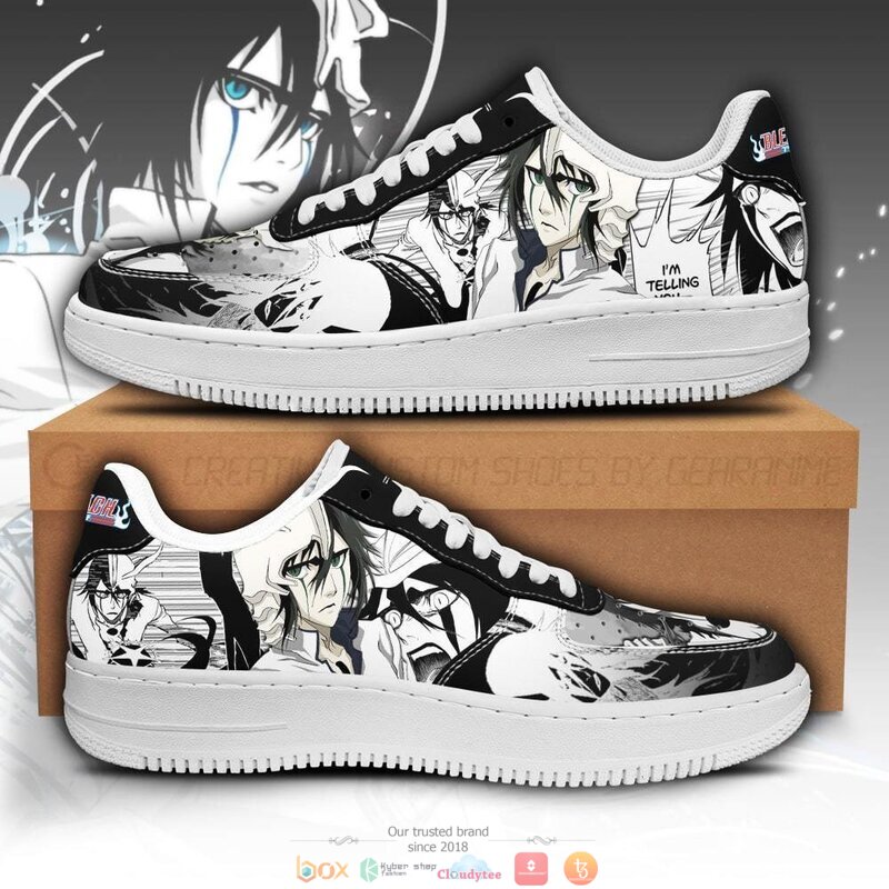 Schiffer_Ulquiorra_Bleach_Anime_Nike_Air_Force_shoes