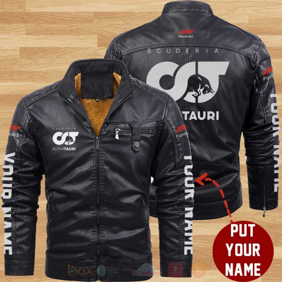 Scuderia_AlphaTauri_Ver1_Personalized_Fleece_Leather_Jacket