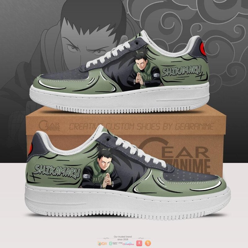 Shikamaru_Naruto_Anime_Nike_Air_Force_Shoes