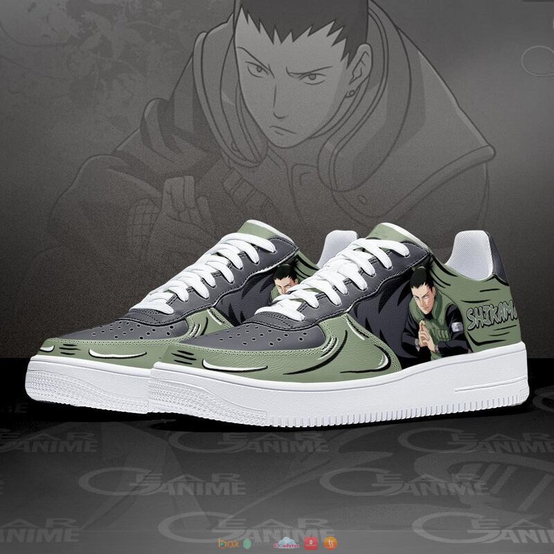 Shikamaru_Naruto_Anime_Nike_Air_Force_Shoes_1