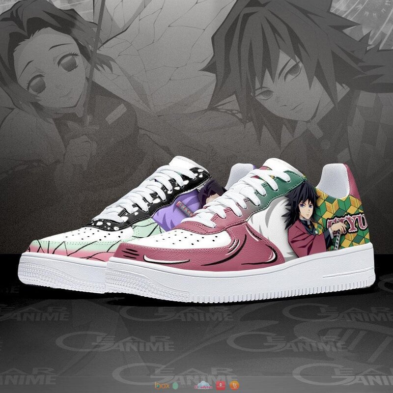 Shinobu_and_Giyuu_Anime_Demon_Slayer_Nike_Air_Force_Shoes_1