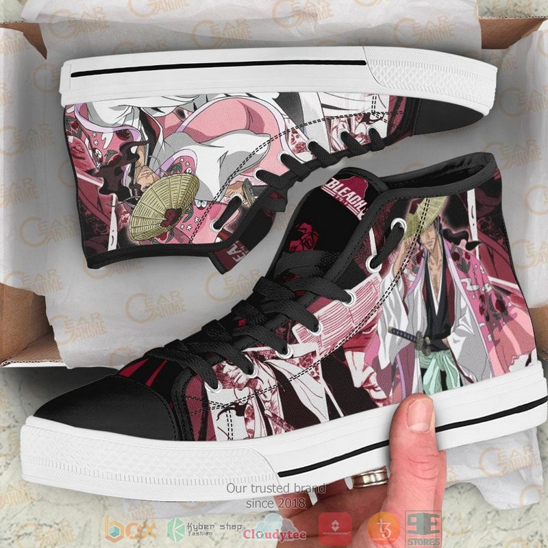 Shunsui_Kyoraku_Bleach_High_Top_Canvas_Shoes_1