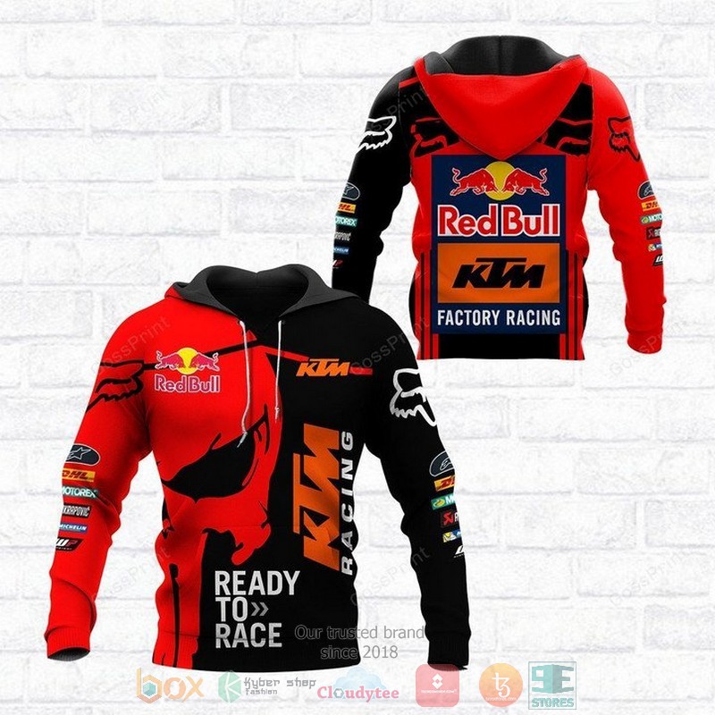 Skull_Punisher_KTM_Racing_Ready_to_race_black_red_3d_shirt_hoodie