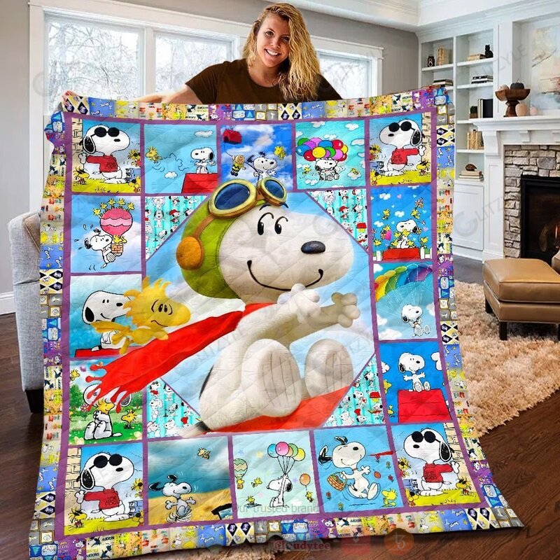 Snoopy_and_Woodstock_Quilt