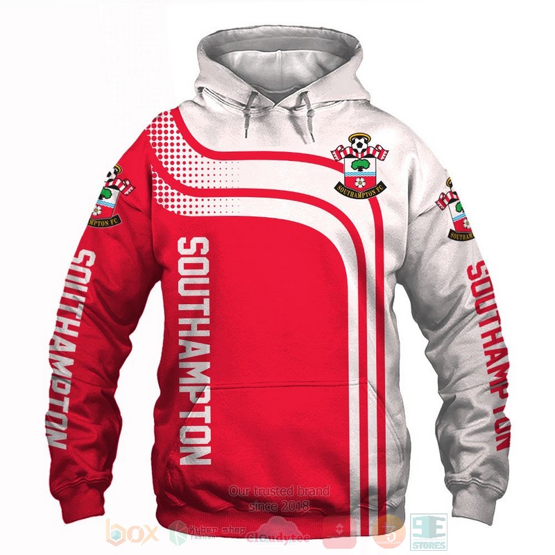 Southampton_red_white_3D_shirt_hoodie