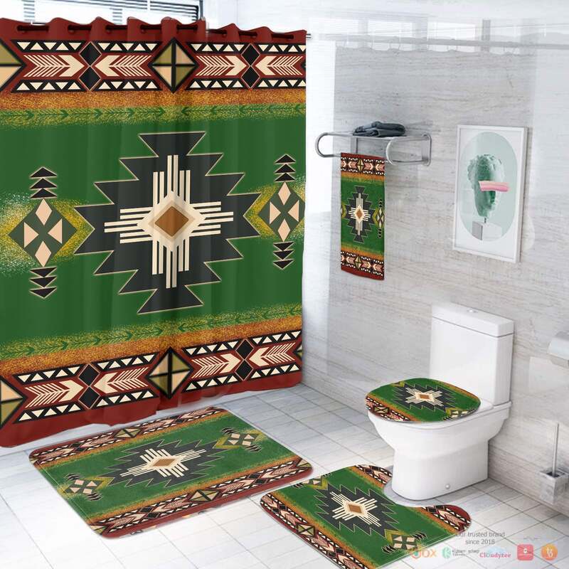 Southwest_Green_Symbol_Native_American_Bathroom_Set