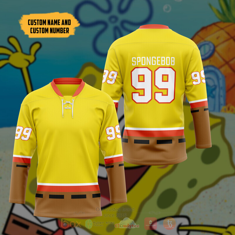 SpongeBob_Custom_Hockey_Jersey_1