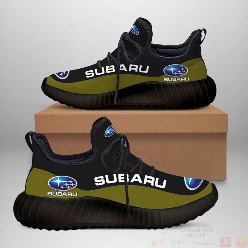 Subaru_Black_-_Green_Yeezy_Sneaker_Shoes