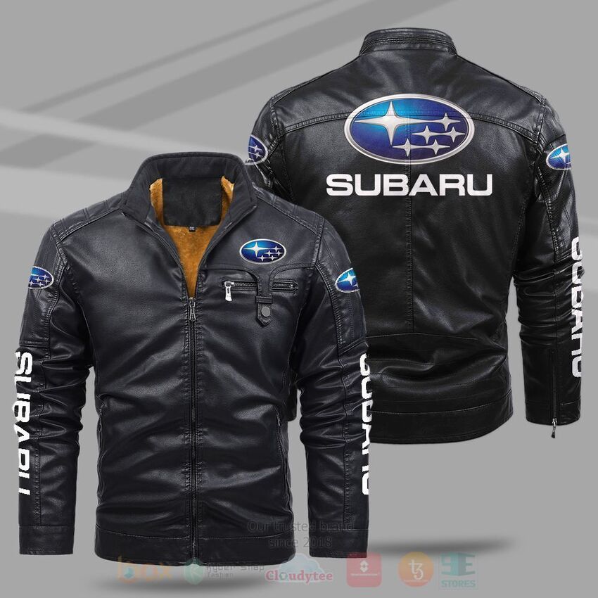 Subaru_Fleece_Leather_Jacket