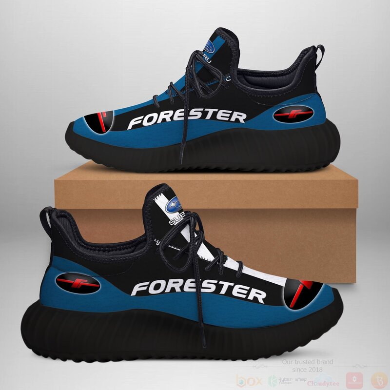 Subaru_Forester_Blue_Yeezy_Sneaker_Shoes