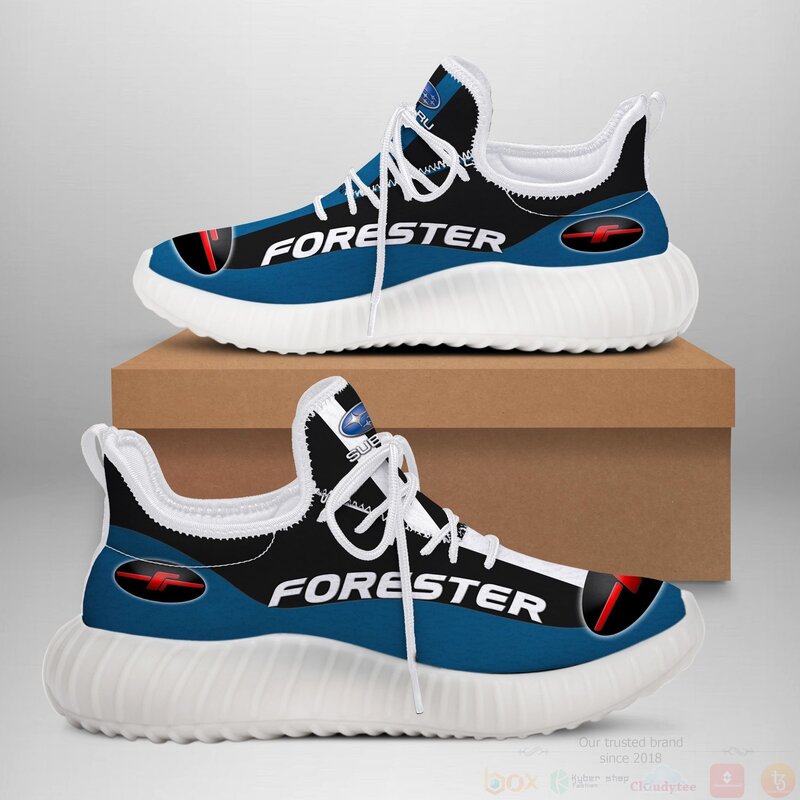Subaru_Forester_Blue_Yeezy_Sneaker_Shoes_1