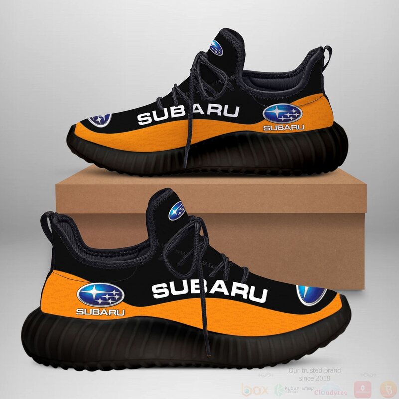 Subaru_Orange_Yeezy_Sneaker_Shoes