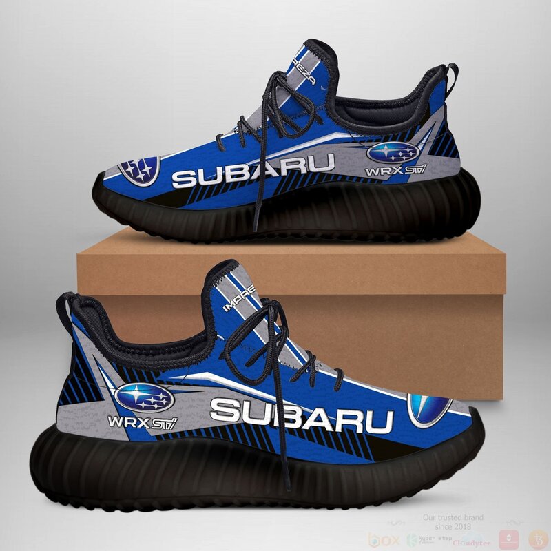 Subaru_WRX_STI_Blue_Yeezy_Sneaker_Shoes