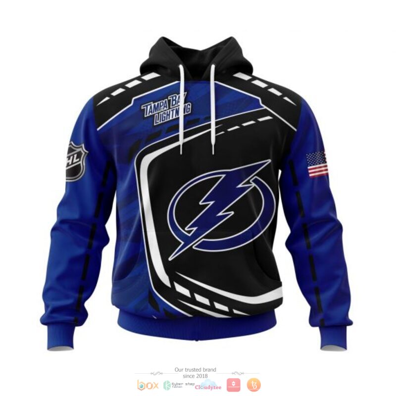 Tampa_Bay_Lightning_NHL_black_blue_3D_shirt_hoodie
