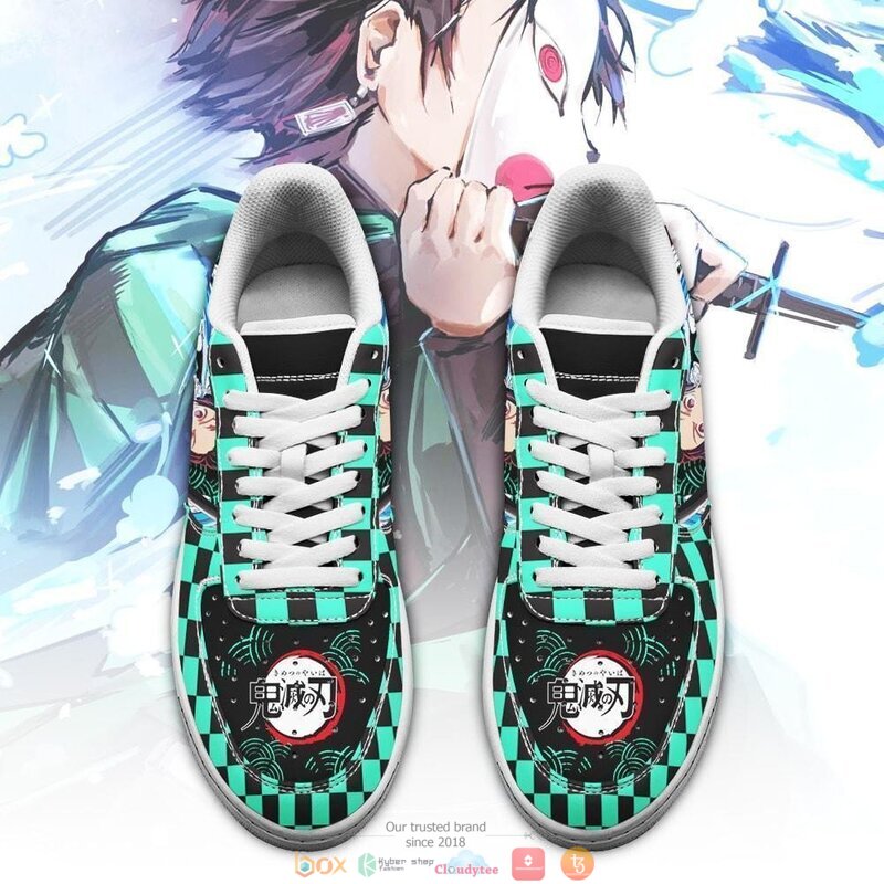 Tanjiro_Demon_Slayer_Anime_Nike_Air_Force_shoes_1