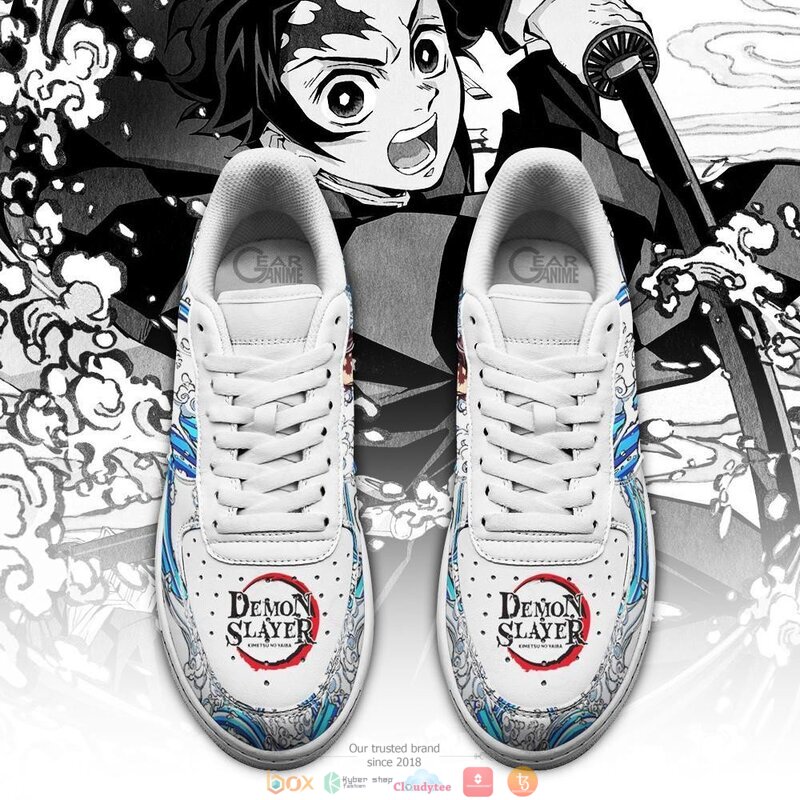 Tanjiro_Water_Anime_Demon_Slayer_Nike_Air_Force_shoes_1