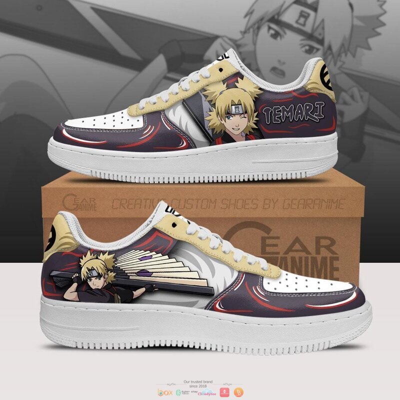 Temari_Naruto_Anime_Nike_Air_Force_Shoes