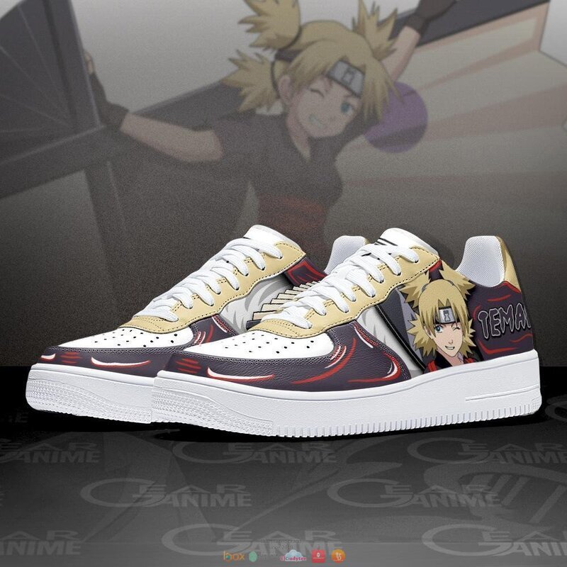 Temari_Naruto_Anime_Nike_Air_Force_Shoes_1
