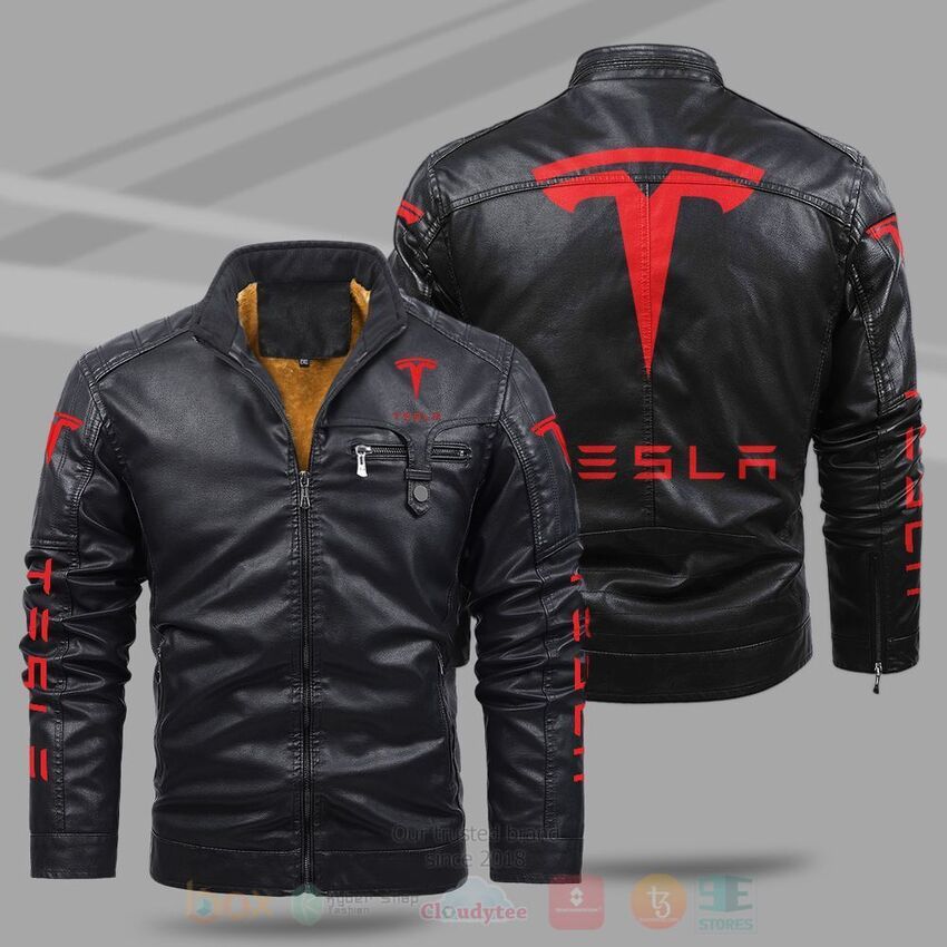 Tesla_Motors_Fleece_Leather_Jacket