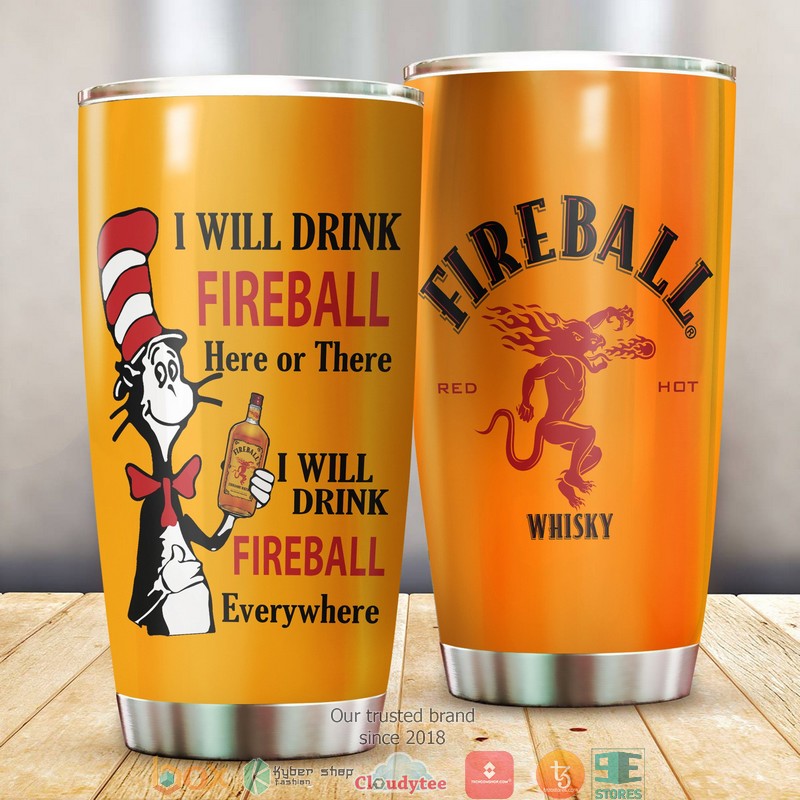The_Cat_in_the_Hat_Here_or_There_I_will_drink_Fireball_Cinnamon_Whisky_Tumbler