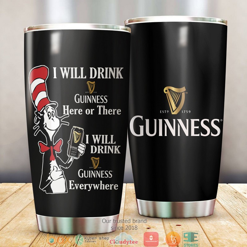 The_Cat_in_the_Hat_Here_or_There_I_will_drink_Guinness_Tumbler
