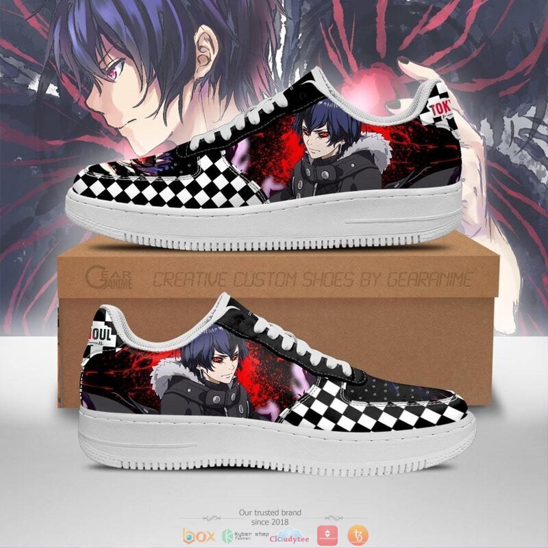 Tokyo_Ghoul_Ayato_Checkerboard_Anime_Nike_Air_Force_shoes