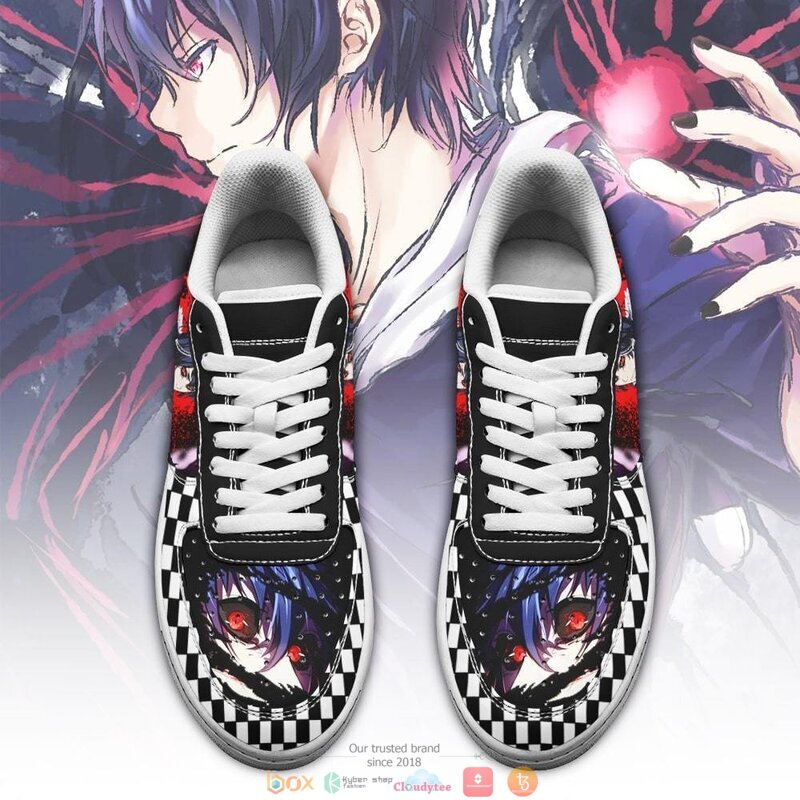 Tokyo_Ghoul_Ayato_Checkerboard_Anime_Nike_Air_Force_shoes_1