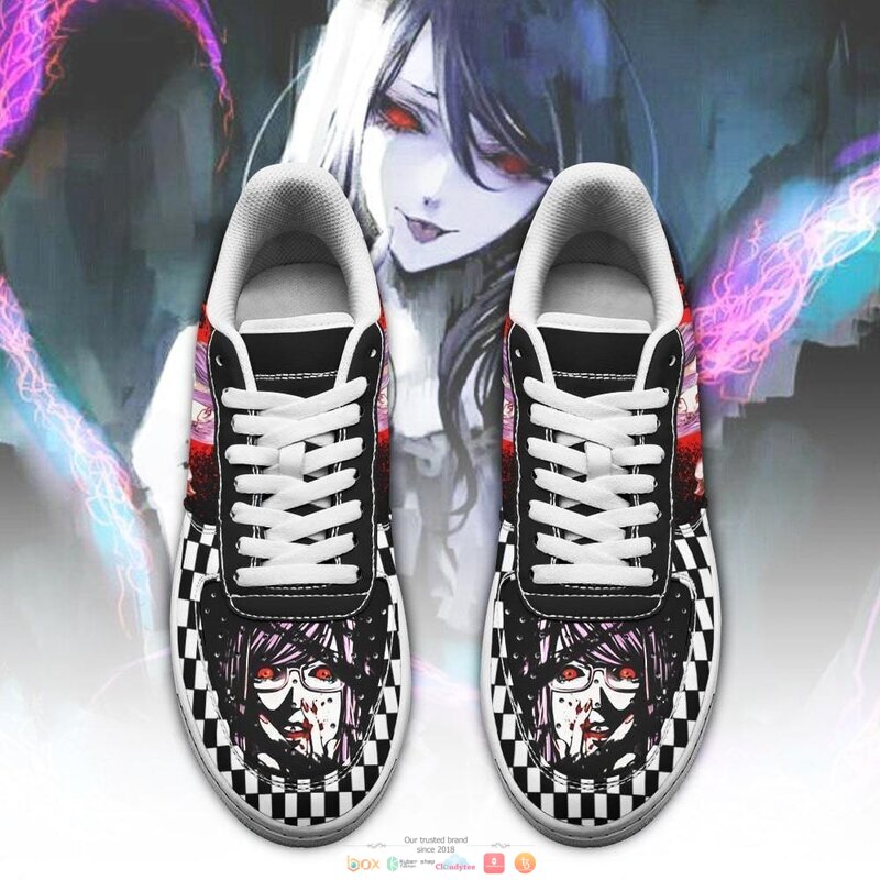 Tokyo_Ghoul_Rize_Checkerboard_Anime_Nike_Air_Force_Shoes_1