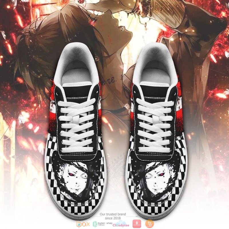 Tokyo_Ghoul_Uta_Checkerboard_Anime_Leather_Nike_Air_Force_shoes_1