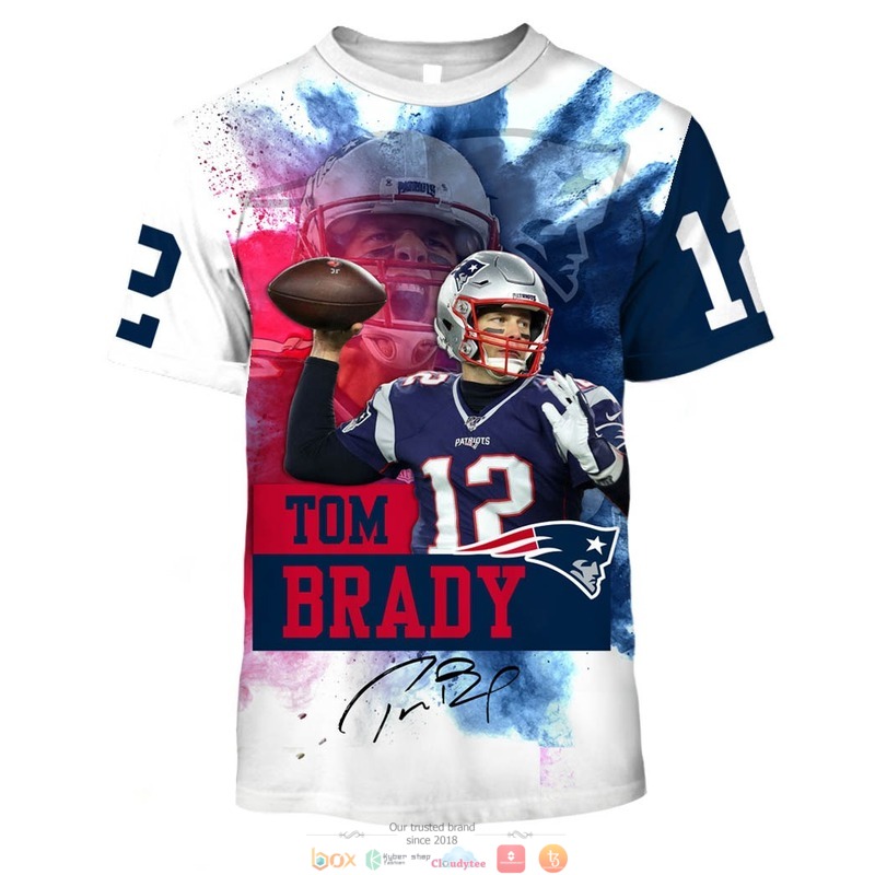 Tom_Brady_New_England_Patriots_NFL_3d_shirt_hoodie_1