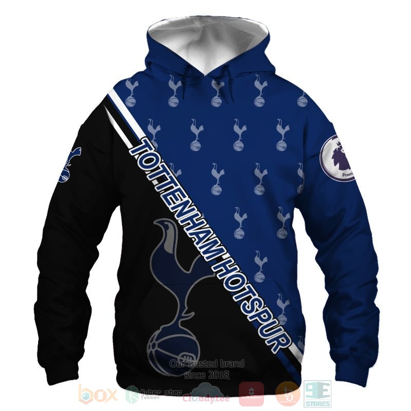 Tottenham_Hotspur_logo_black_blue_3D_shirt_hoodie