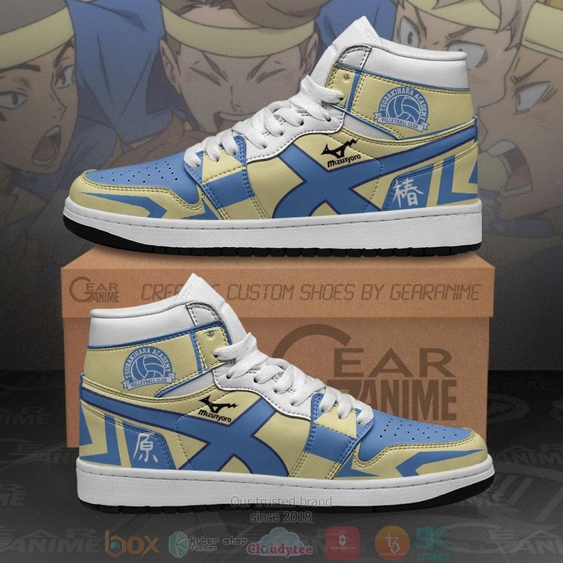 Tsubakihara_Academy_Haikyuu_Anime_Air_Jordan_High_Top_Shoes