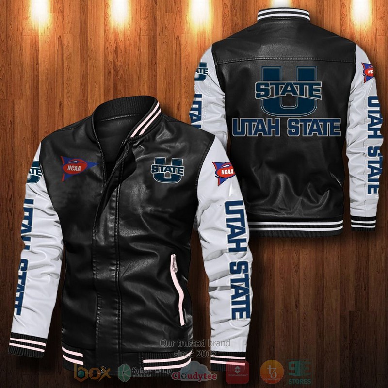 Utah_State_Aggies_Leather_Bomber_Jacket