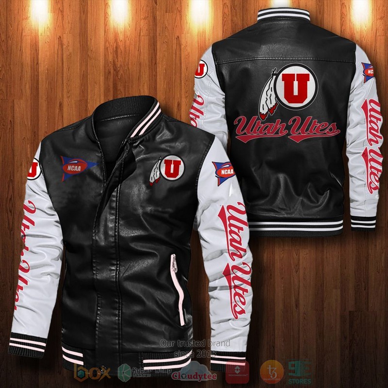 Utah_Utes_Leather_Bomber_Jacket