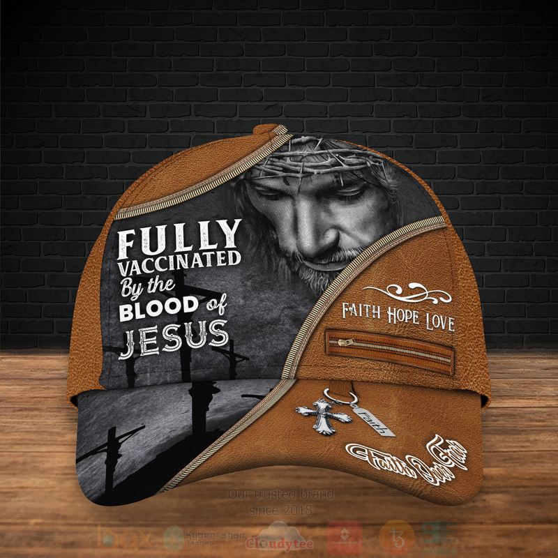 Vaccinated_By_The_Blood_Of_Jesus_Custom_Name_Cap_1