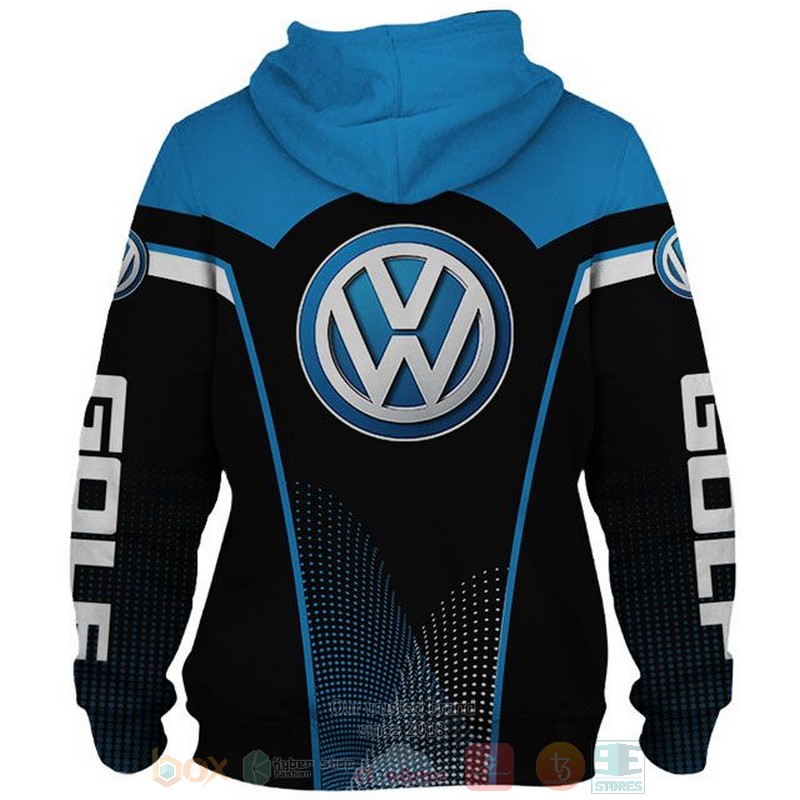Volkswagen_Golf_blue_black_3D_shirt_hoodie_1