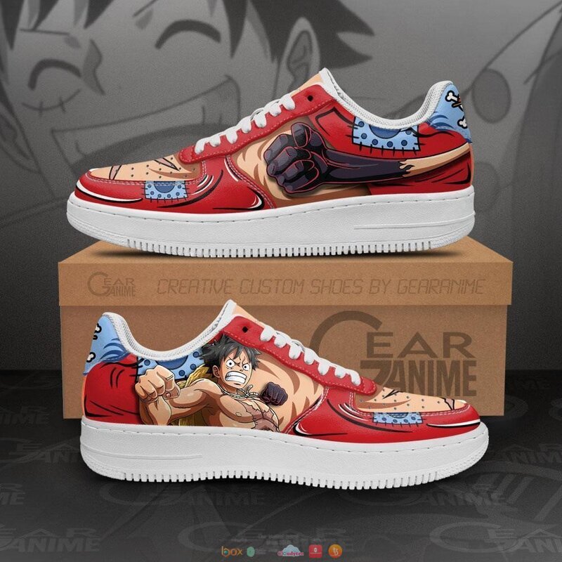 Wano_Arc_Luffy_One_Piece_Anime_Nike_Air_Force_Shoes