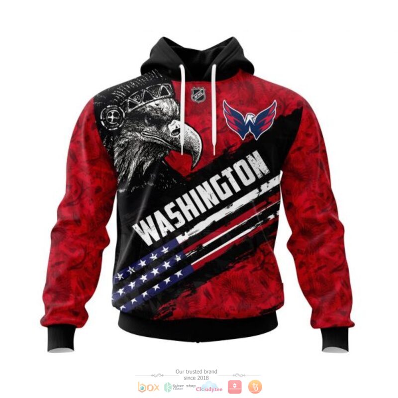 Washington_Capitals_NHL_Eagle_American_flag_3D_shirt_hoodie