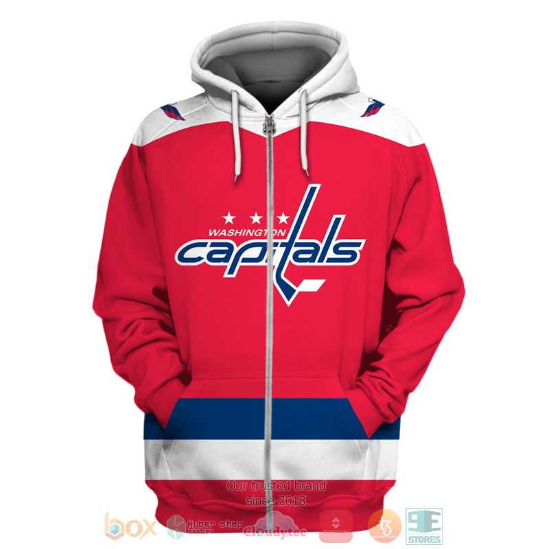 Washington_Capitals_NHL_red_white_3D_shirt_hoodie