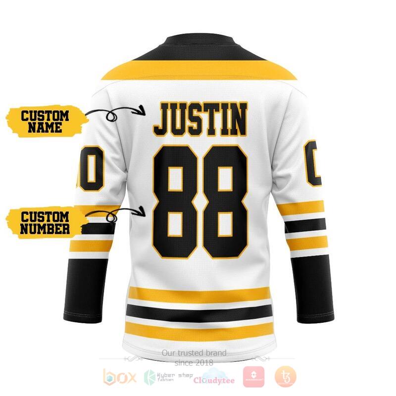 White_Boston_Bruins_NHL_Custom_Hockey_Jersey_1
