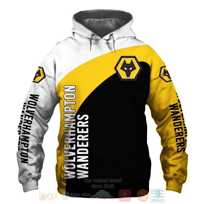 Wolverhampton_Wanderers_white_Yellow_black_3D_shirt_hoodie