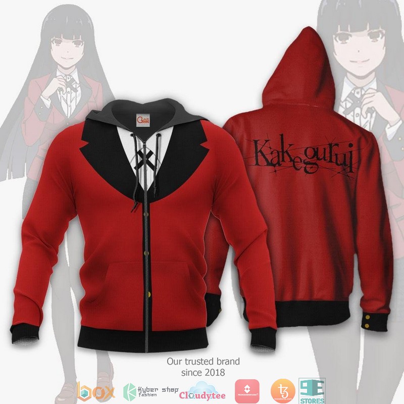 Yumeko_Uniform_Shirt_Kakegurui_Anime_3d_shirt_hoodie