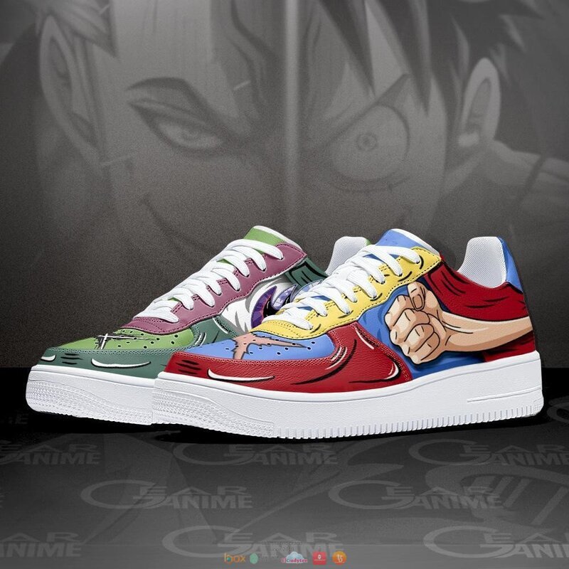 Zoro_and_Luffy_Anime_One_Piece_Nike_Air_Force_Shoes_1